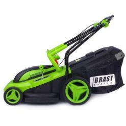 BRAST Elektro Rasenmäher Elektromäher 1800 Watt 38cm Schnittbreite 45L Fangkorb Ergogriff 20-70mm Schnitthöhe -Angebote Rasenmäher & Zubehör Store 11753055 5