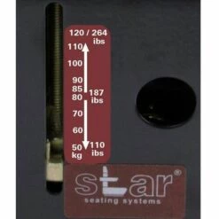 DEMA Traktorsitz Schleppersitz Baggersitz Stablersitz Kunstleder Gelb Gefedert -Angebote Rasenmäher & Zubehör Store 12202618 3