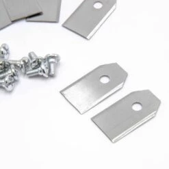 Vhbw 9x Ersatz-Messer Kompatibel Mit Husqvarna Automower 440 Rasenmäher - Ersatzklinge, Silber, Stahl -Angebote Rasenmäher & Zubehör Store 12900223 2