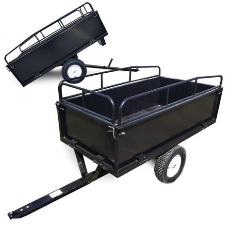 WILTEC Kippanhänger 200x78x94,5cm Mit Gitter Und Abnehmbaren Seitenwänden Universelle Anhängerverbindung 3 WILTEC Kippanhänger 200x78x94,5cm Mit Gitter Und Abnehmbaren Seitenwänden Universelle Anhängerverbindung