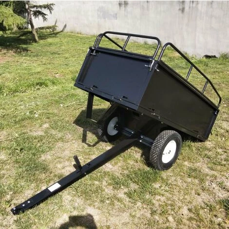 WILTEC Kippanhänger 200x78x94,5cm Mit Gitter Und Abnehmbaren Seitenwänden Universelle Anhängerverbindung 5 WILTEC Kippanhänger 200x78x94,5cm Mit Gitter Und Abnehmbaren Seitenwänden Universelle Anhängerverbindung – Bild 3