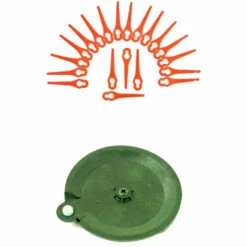 20 Messer & 1 Schneidscheibe Für Ihren Florabest LIDL Akku Rasentrimmer FAT 18 B2 Und FAT 18 B3