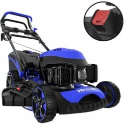 DENQBAR Benzin Rasenmäher 8in1 46 Cm Schnittbreite E-Start DQ-R46E