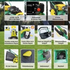 STABILO Benzin Rasenmäher Benzinrasenmäher Motormäher High Wheeler ST 561 T -Angebote Rasenmäher & Zubehör Store 19948675 3