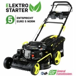 Craftfull Premium Benzin-Rasenmäher CR-196-10E Antrieb 4,4kW Elektrostart 5in1