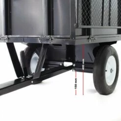 WILTEC Kippanhänger 114x76x30cm Mit Gitter Und Abnehmbaren Seitenwänden Universelle Anhängerverbindung 11 WILTEC Kippanhänger 114x76x30cm Mit Gitter Und Abnehmbaren Seitenwänden Universelle Anhängerverbindung -Angebote Rasenmäher & Zubehör Store 2390608 5