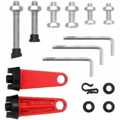 ASUPERMALL Typ 100-125 Universal-Multi-Winkelschleifer Support Support Variable Cup Conversion Tool-Rack, Rot