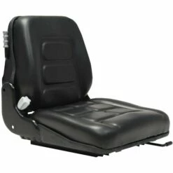 Topdeal Gabelstaplersitz Traktorsitz Federung Verstellbare Rückenlehne 04455