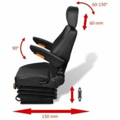 Topdeal Traktorsitz Mit Federung 07665 -Angebote Rasenmäher & Zubehör Store 26932269 4