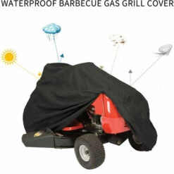 ASUPERMALL Schwarze Staubschutzhulle Fur Rasenmaher 177 * 110 * 110cm -Angebote Rasenmäher & Zubehör Store 30190248 5