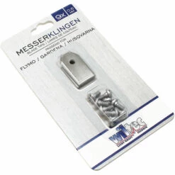 WILTEC Messerklingen 9x0,6mm Schrauben Montage Mähroboter Klingen