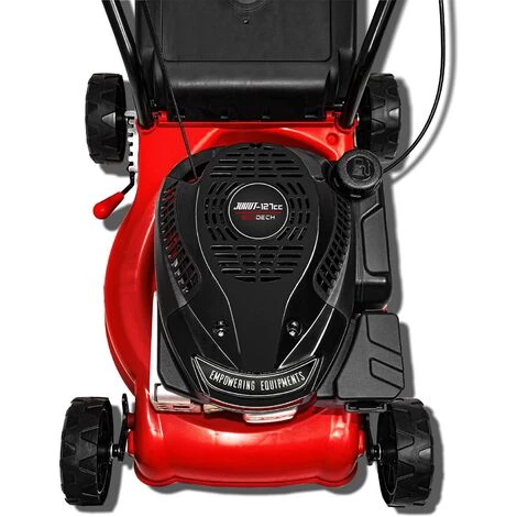 Boudech Schubmäher Mit Benzinmotor 127cc 2KW OHV 4 Takte Schnittbreite 400mm 4 Boudech Schubmäher Mit Benzinmotor 127cc 2KW OHV 4 Takte Schnittbreite 400mm – Bild 2