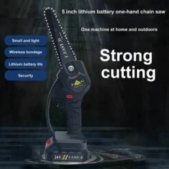 BRIDAY Mini-Elektro-Kettensäge 24V 12,7CM, Mini-Elektro-Handkettensäge Mit 1 Akku, 1 Ladung 11 BRIDAY Mini-Elektro-Kettensäge 24V 12,7CM, Mini-Elektro-Handkettensäge Mit 1 Akku, 1 Ladung -Angebote Rasenmäher & Zubehör Store 31030885 5