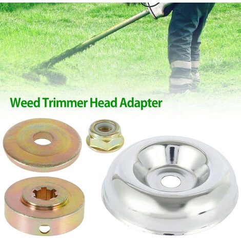 ASUPERMALL 4-teiliges Outdoor-Trimmerkopfadapter-Kit Rasenmaherkopfadapter Universal,4 Stuck 5 ASUPERMALL 4-teiliges Outdoor-Trimmerkopfadapter-Kit Rasenmaherkopfadapter Universal,4 Stuck – Bild 3