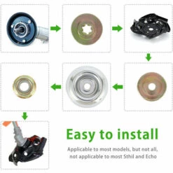 ASUPERMALL 4-teiliges Outdoor-Trimmerkopfadapter-Kit Rasenmaherkopfadapter Universal,4 Stuck 11 ASUPERMALL 4-teiliges Outdoor-Trimmerkopfadapter-Kit Rasenmaherkopfadapter Universal,4 Stuck -Angebote Rasenmäher & Zubehör Store 33163676 5