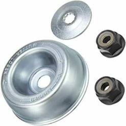 BEARSU 4 Stück / Set Rasenmäher Teile Und Zubehör Für STIHL FS55 FS56 FS120 FS130 FS130R FS200 FS200R FS250, Hohe Qualität Metallklinge Für STIHL Brushcutter Blade Attachment Replacement Kit -Angebote Rasenmäher & Zubehör Store 33497646 3