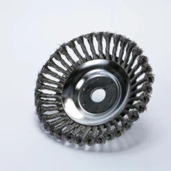 THSINDE Unkrautbürstenkopf Für 8-Zoll-Rasenmäher, Universal-Stahldraht-Unkrautrad, Rasenmäher-Zubehör, Rasenmäher-Trimmer, Trimmerkopf, Für Gartenrasen -Angebote Rasenmäher & Zubehör Store 34854283 4