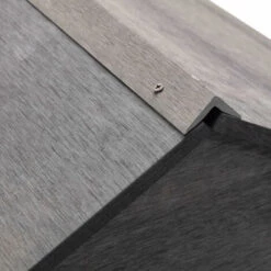 ASUPERMALL Rasenmaher Garage Grau 80x80x70 Cm WPC -Angebote Rasenmäher & Zubehör Store 35024167 5