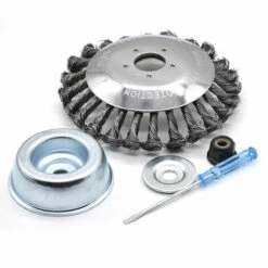 DONTODENT 6-teiliges Gartenmaschinen-Rasenmähermesser-Wartungsset Für STIHL FS120 FS130 FS130R FS200 FS200R FS250 FS55,Freischneider