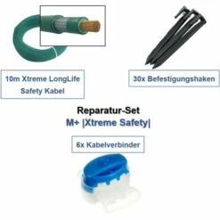 GENISYS Reparatur Set M+ Kompatibel Mit Husqvarna Automower ® |XTREME SAFETY LongLife| Kabel Haken Verbinder Paket -Angebote Rasenmäher & Zubehör Store 35227541 3