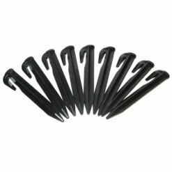 Genisys Haken Erdnägel Kompatibel Mit Ferrex Mähroboter Kabel Von Aldi Rasen Roboter Draht Befestigung Heringe Erdanker - HQ - Bruchsicher Verstärktes Modell 2021: 25