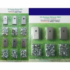 GENISYS 30 Edelstahl-Messer 0,45mm Klingen Gardena Mährpbpter R40Li R45Li R70Li R180: 30 -Angebote Rasenmäher & Zubehör Store 37403975 5