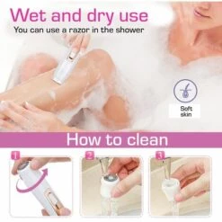 MAEREX 4 In 1 Damenrasierer Ladyshaver Nasenhaarschneider Für Frauen Trimmer Damen -Angebote Rasenmäher & Zubehör Store 41022499 5