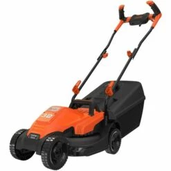 BLACK & DECKER BLACK+DECKER BEMW451BH Elektro Rasenmäher Fahrradlenker 32 Cm / 1.200 W - 35L