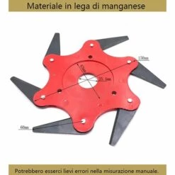 BEARSU Rasenmäher Zubehör Weed Head Stahldraht, Rotary Brush Wheel Bürstenscheibe Für Rasenwerkzeuge Garten Landwirtschaft 9 BEARSU Rasenmäher Zubehör Weed Head Stahldraht, Rotary Brush Wheel Bürstenscheibe Für Rasenwerkzeuge Garten Landwirtschaft -Angebote Rasenmäher & Zubehör Store 41347699 3