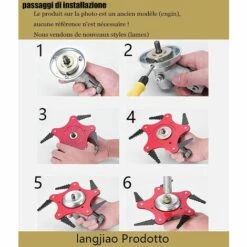 BEARSU Rasenmäher Zubehör Weed Head Stahldraht, Rotary Brush Wheel Bürstenscheibe Für Rasenwerkzeuge Garten Landwirtschaft 11 BEARSU Rasenmäher Zubehör Weed Head Stahldraht, Rotary Brush Wheel Bürstenscheibe Für Rasenwerkzeuge Garten Landwirtschaft -Angebote Rasenmäher & Zubehör Store 41347699 5