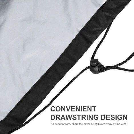 ASUPERMALL Rasenmaher-Abdeckung Mit Wasserdichter Beschichtung Sonnenschutz-Schutzhulle Reißfeste UV-bestandige Mobel Sonnenbank-Abdeckung Mit Kordelzug 6 ASUPERMALL Rasenmaher-Abdeckung Mit Wasserdichter Beschichtung Sonnenschutz-Schutzhulle Reißfeste UV-bestandige Mobel Sonnenbank-Abdeckung Mit Kordelzug – Bild 4