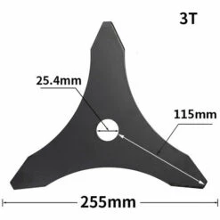 BETTERLIFE BETTE 3T Freischneiderklinge, 3T Manganstahl-Rasenmäherklinge, Rasentrimmerklinge, Zubehör Für Gartenrasenmaschinen, Mähaufsatz -Angebote Rasenmäher & Zubehör Store 42062997 5