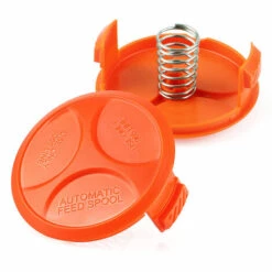 DONTODENT Schneidkopf Für Mähfaden,Ersatzspule AF100 Ersetzen (4 Spulen + 1 Abdeckung) -Angebote Rasenmäher & Zubehör Store 42170646 5