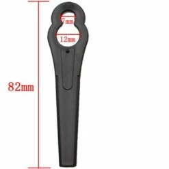 THSINDE 100er Pack Ersatzklingen Aus Kunststoff ， Rot -Angebote Rasenmäher & Zubehör Store 42552782 3