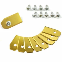 DEVENIRRICHE Mähroboter Ersatzmesser, Titan Messer Klingen Für Alle Husqvarna Auto Mower Roboter Rasenmäher 30 PCS,Einfaches Austauschen -Angebote Rasenmäher & Zubehör Store 43247415 4