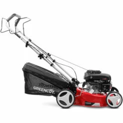 GLM690X Benzin-Rasenmäher, 139cc 5PS, 4-Takt-OHV-Motor, Selbstfahrend, 410mm 17" Zweischneidiges Stahlmesser, Einstellbare Schnitthöhe Und 45L Korbvolumen - Greencut -Angebote Rasenmäher & Zubehör Store 44000035 3