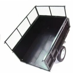 APEX Kippanhänger 300kg AUFSITZMÄHER RASENTRAKTOR KIPPBAR ATV QUAD Hänger Anhänger -Angebote Rasenmäher & Zubehör Store 50802037 3