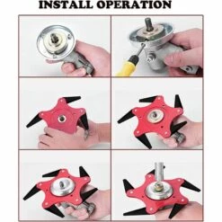 DEVENIRRICHE 5 Freischneider-Teile, Gartenzubehör, Metall-Rasenmäher-Zubehör, Passend Für Stihl Fs120 Fs130 Fs200R Fs250 Fs55 Allgemeine Teile -Angebote Rasenmäher & Zubehör Store 50913458 3