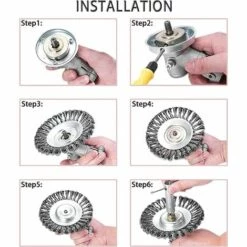 DEVENIRRICHE 5 Freischneider-Teile, Gartenzubehör, Metall-Rasenmäher-Zubehör, Passend Für Stihl Fs120 Fs130 Fs200R Fs250 Fs55 Allgemeine Teile -Angebote Rasenmäher & Zubehör Store 50913458 4