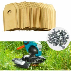 Hengda 60x Titan Messer Klingen Mit 60 Schrauben Ersatzmesser Kompatibel Mähroboter Ersatzmesser Passend Für Alle Modelle Aus Dem Hause Husqvarna, Gardena & Yardforce