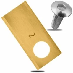 ECENCE 9 Titan Ersatz-Messer Qualitäts-Klingen Kompatibel Mit Honda Miimo 300 Und 500