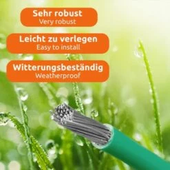 ECENCE Mäh-roboter Begrenzungs-kabel Kompatibel Mit Husqvarna Bosch Honda Worx Gardena 250m Länge -Angebote Rasenmäher & Zubehör Store 51946516 4