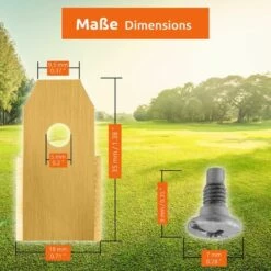 ECENCE 45 Stück Titan Ersatzmesser Klingen Kompatibel Mit Husqvarna Automower Gardena McCulloch -Angebote Rasenmäher & Zubehör Store 51946524 5
