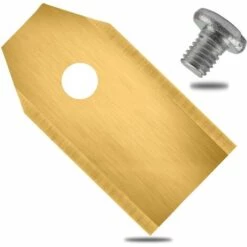 ECENCE 30 Stück Titan Ersatz-Messer Klingen Kompatibel Mit Husqvarna Automower Gardena McCulloch