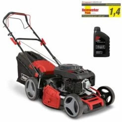 Scheppach Benzin Rasenmäher MS225-53 7PS 6in1 Mit Antrieb Breite 53cm 0,6 L Öl