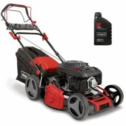 Scheppach Benzin Rasenmäher MS200-51VS 6IN1 5,2 PS Schnittbreite 51 Cm 65L + Öl