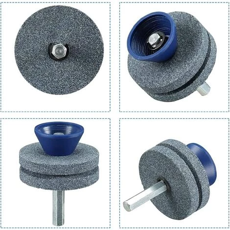 ECHOO 2 Doppellagige Rasenmäher-Messerschärfer, Verschleißfest, Geeignet Für Die Meisten Elektrischen Bohrmaschinen Oder Professionellen Handbohrmaschinen, Rotationsfeilen-Bohraufsatz 5 ECHOO 2 Doppellagige Rasenmäher-Messerschärfer, Verschleißfest, Geeignet Für Die Meisten Elektrischen Bohrmaschinen Oder Professionellen Handbohrmaschinen, Rotationsfeilen-Bohraufsatz – Bild 3