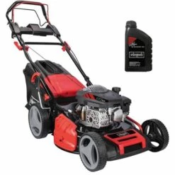 Scheppach Benzin Rasenmäher MS173-51E 4,1PS Mit Antrieb + E-Start 51cm 0,6 L Öl