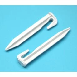 GENISYS BIO Haken Kompatibel Für Ferrex ® Abbaubare Nägel Aus Ökologischen Material Kabel Befestigung Heringe Auflösende Erdanker - HQ BIO