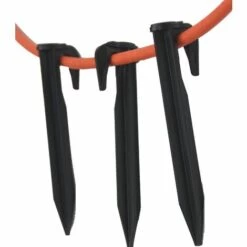 GENISYS Haken Nägel Bis 5,5 Mm Kabel Kompatibel Für Ferrex ® Mähroboter Befestigungs Heringe Erdanker Von Aldi - Verstärkter HQ ABS